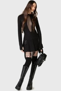 Intrinsic Nights Bodysuit -Gothic Wear Store INTRINSIC NIGHTS BODYSUIT W D