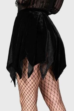 Gothic Wear Store -Gothic Wear Store JOESEPHINES REVENGE MINI SKIRT BLACK W C