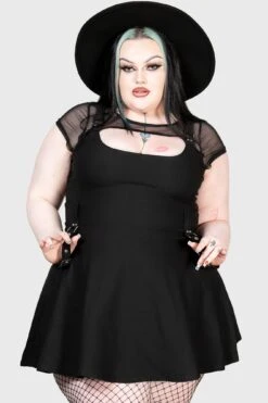 Kounter Kulture Skater Dress [PLUS] -Gothic Wear Store KOUNTER KULTURE DRESS PLUS W D