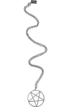 Lavey Pentagram Necklace [S] -Gothic Wear Store LAVEY PENTAGRAM NECKLACE