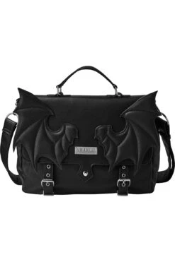 Le Fey Messenger Bag -Gothic Wear Store LEFAY MESSENGERBAG