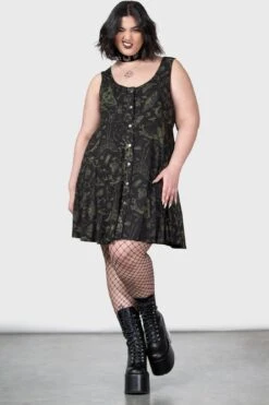 Leslynn Babydoll Dress [PLUS] -Gothic Wear Store LESLYNN BABYDOLL DRESS PLUS W D