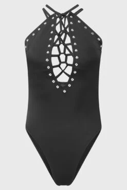 Lilith's Gaze Swimsuit -Gothic Wear Store LILITHS GAZE SWIMSUIT G