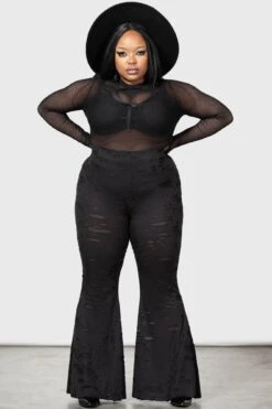 Lilith's Moon Bodysuit [PLUS] -Gothic Wear Store LILITHS MOON BODYSUIT PLUS W D