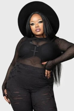 Lilith's Moon Bodysuit [PLUS] -Gothic Wear Store LILITHS MOON BODYSUIT PLUS W E