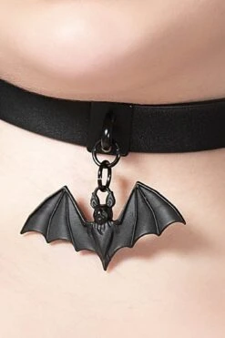 Little Bats Choker -Gothic Wear Store LITTLE BATS CHOKER W D