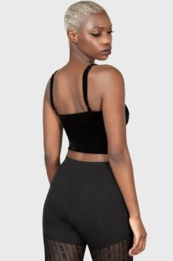 Lost In Sin Zip Top [B] -Gothic Wear Store LOST IN SIN ZIP TOP W F