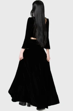 Lucarna Hi-Low Skirt -Gothic Wear Store LUCARNA HI LOW SKIRT W D