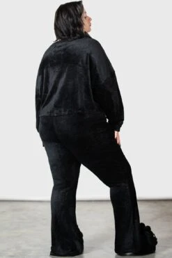 Lulluspider Flares [PLUS] -Gothic Wear Store LULLUSPIDER FLARES PLUS W E