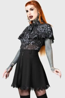 Lunar Soul Blouse -Gothic Wear Store LUNAR SOUL BLOUSE W E
