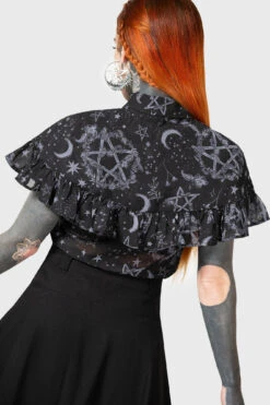 Lunar Soul Blouse -Gothic Wear Store LUNAR SOUL BLOUSE W G