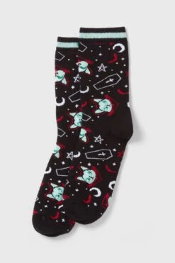 Lil Vampurr Ankle Socks -Gothic Wear Store Lil Vampurr Ankle Socks