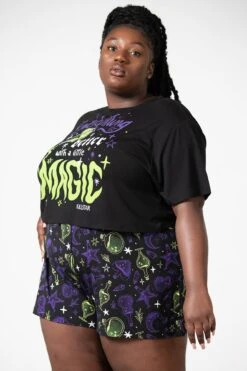 Magic Potion Shorts [PLUS] -Gothic Wear Store MAGIC POTION SHORT PLUS W E