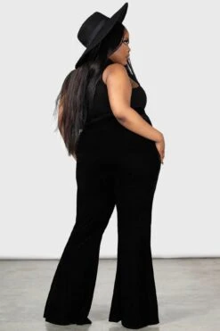 Marisola Flares [PLUS] -Gothic Wear Store MARISOLA FLARES PLUS W D