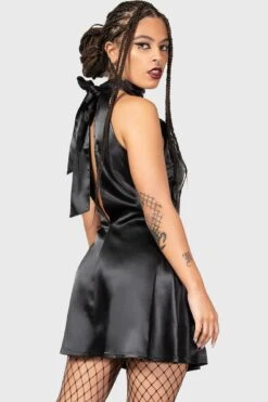 Medusa's Lair Mini Dress -Gothic Wear Store MEDUSAS LAIR MINI DRESS W E