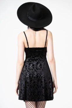 Mistress Of Mayhem Skater Dress [B] -Gothic Wear Store MISTRESS OF MAYHEM DRESS W E