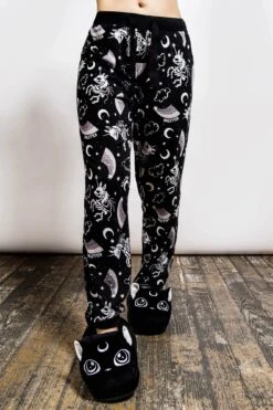 Moonbow Lounge Pants 5 Moonbow Lounge Pants -Gothic Wear Store MOONBOW LOUNGE PANTS D