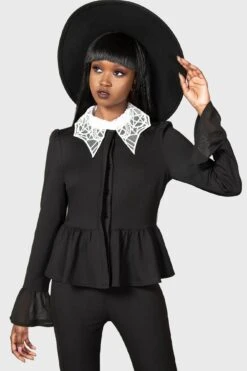 Morgana Shirt -Gothic Wear Store MORGANA TOP W D