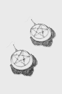 Mushroom Ritual Earrings -Gothic Wear Store Mushroom Ritual Earrings D