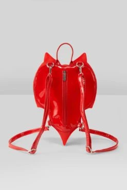 Nightly Bite Backpack [RED] -Gothic Wear Store NIGHTLY BITE BACKPACK RED W E