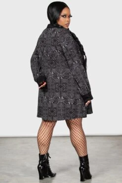 Nightshade Society Mini Dress [PLUS] -Gothic Wear Store NIGHTSHADE SOCIETY MINI DRESS PLUS W F