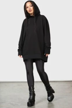 Nighttime Demise Hoodie -Gothic Wear Store NIGHTTIME DEMIS HOODIE W D