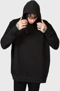 Nighttime Demise Hoodie -Gothic Wear Store NIGHTTIME DEMISE HOODIE MENS E