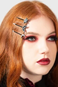 Noctem Hairpin Set -Gothic Wear Store NOCTEM HAIRPIN SET W D