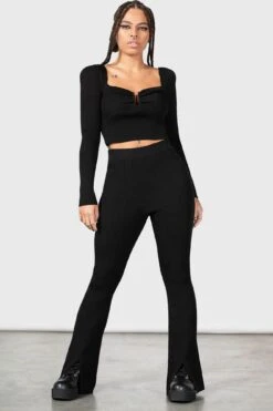 Pia Pollyanna Knit Top -Gothic Wear Store PIA POLLYANA KNIT TOP W D