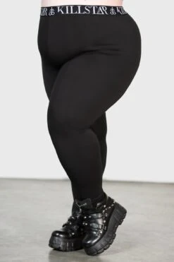 Prime Time Leggings [PLUS] -Gothic Wear Store PRIME TIME LEGGINGS PLUS W F