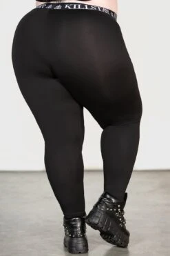 Prime Time Leggings [PLUS] -Gothic Wear Store PRIME TIME LEGGINGS PLUS W G