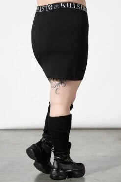Prime Time Mini Skirt [PLUS] -Gothic Wear Store PRIME TIME MINI SKIRT PLUS W D