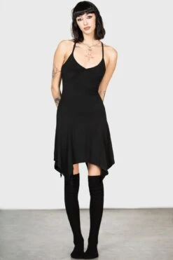 Rest Her Soul Lounge Dress -Gothic Wear Store REST HER SOUL LOUNGE DRESS W D