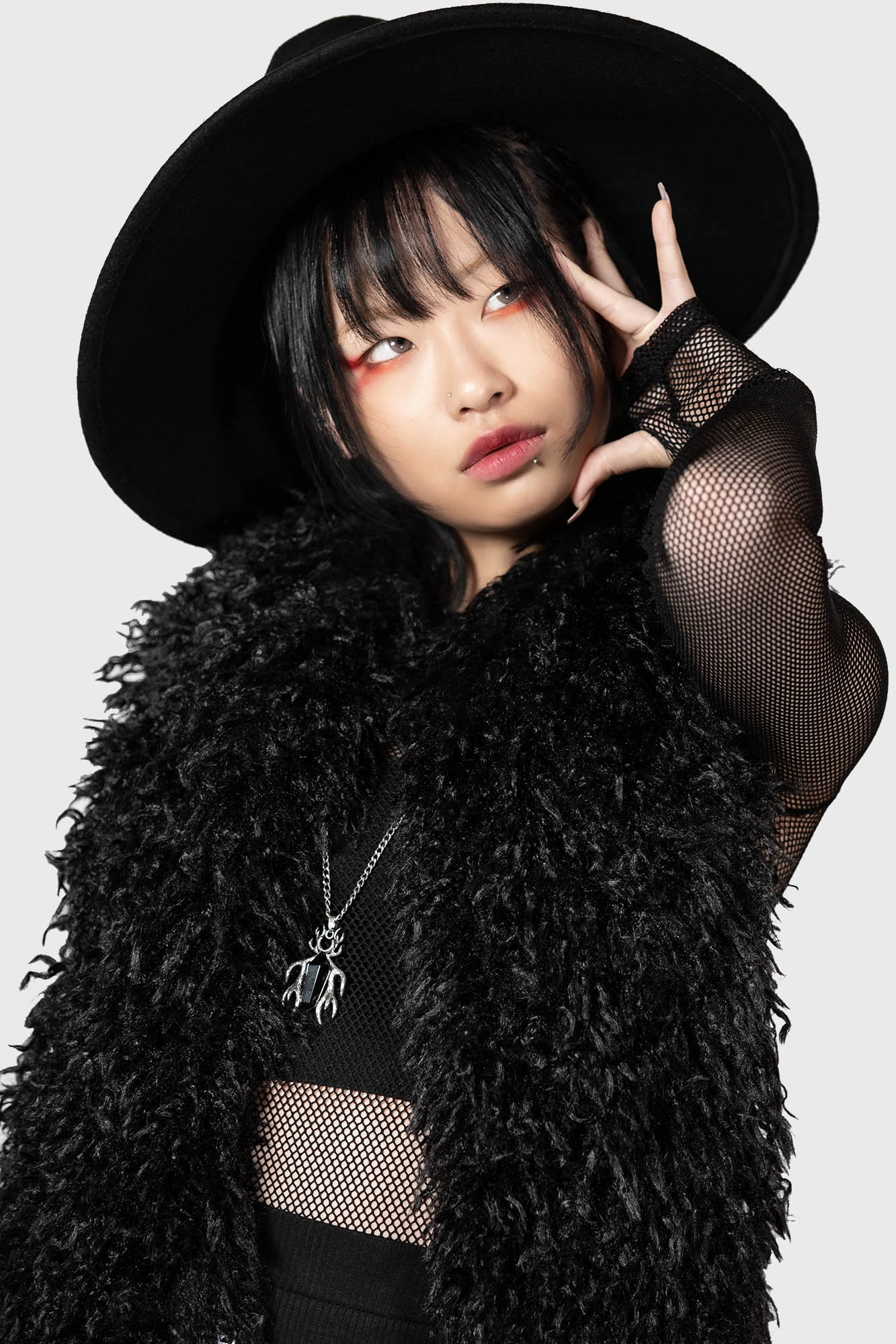 Gothic Wear Store -Gothic Wear Store RUGGED NIGHT SCARF W E