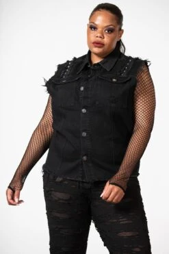 Ruse Denim Vest [PLUS]