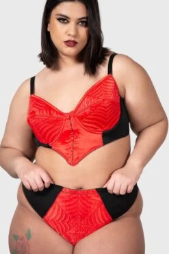 Scarlet Webutant Panty [PLUS] -Gothic Wear Store SCARLET WEBUTANT PANTY PLUS W B