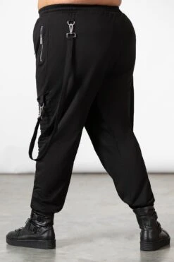 Scourge Joggers [PLUS] -Gothic Wear Store SCROUDGE JOGGERS PLUS W D
