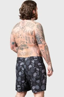 Sepulture Swim Shorts [PLUS] -Gothic Wear Store SEPULTURE SWIM SHORTS PLUS M E