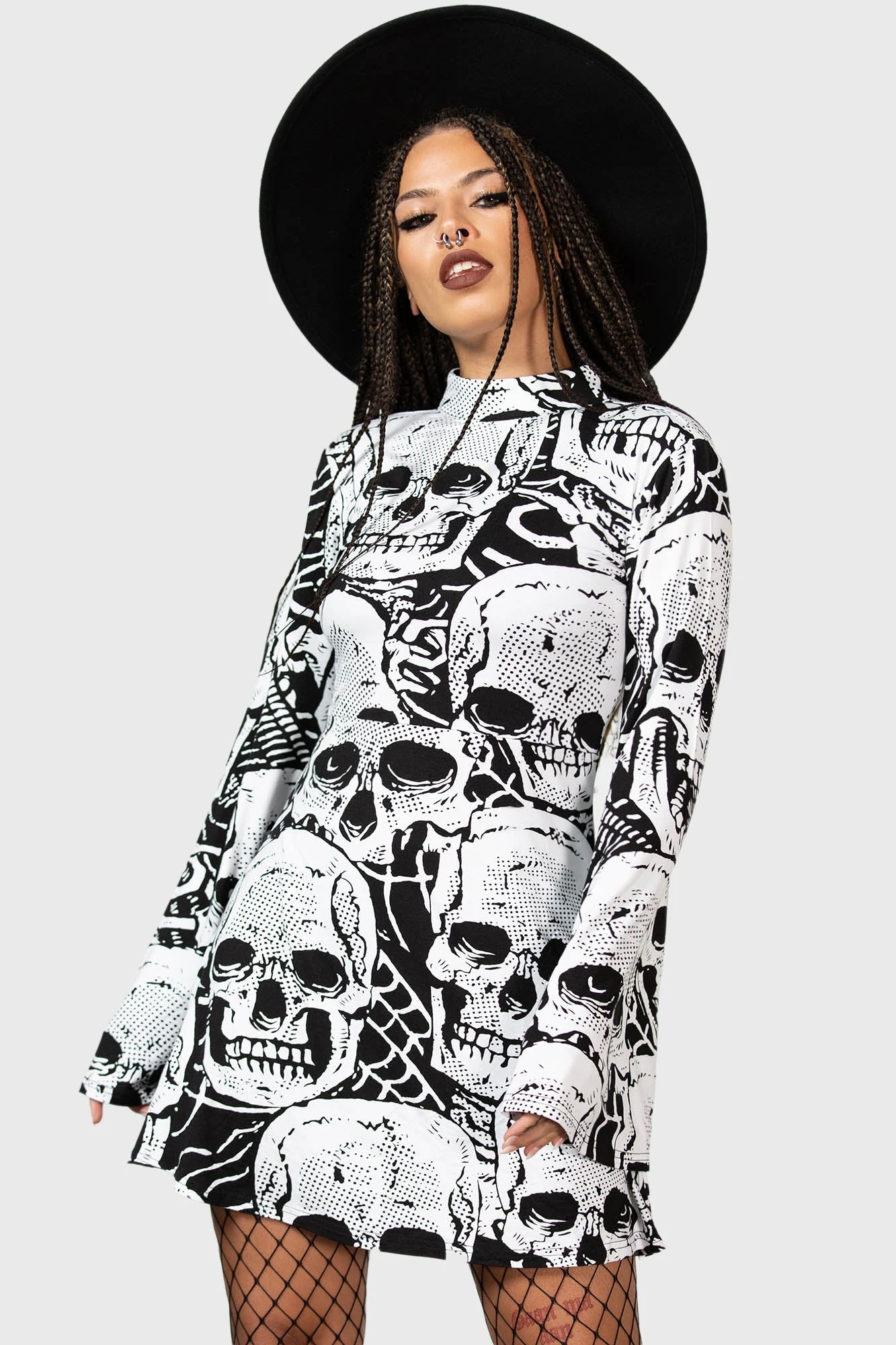 Skeleton Season Mini Dress 1 Skeleton Season Mini Dress