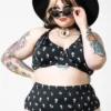 Skulls 2-Piece Swimsuit [PLUS]