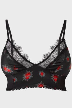 Star Crossed Bralet [PLUS] -Gothic Wear Store STAR CROSSED BRALET PLUS W e