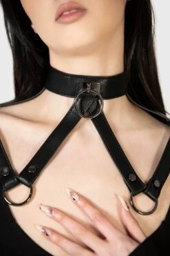 Sylvan Neck Harness -Gothic Wear Store SYLVAN NECK HARNESS W C