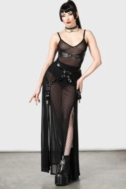 Temple Of Eloquence Cami -Gothic Wear Store TEMPLE OF ELOQUENCE BRALET W D