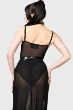 Temple Of Eloquence Cami -Gothic Wear Store TEMPLE OF ELOQUENCE BRALET W E