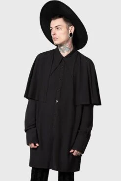 Gothic Wear Store -Gothic Wear Store TENEBRUS SHIRT M 1