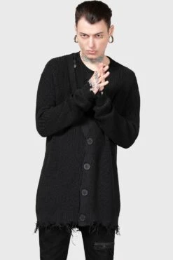 The Antisocials Cardigan -Gothic Wear Store THE ANTISOCIALS CARDIGAN M D