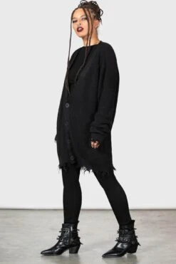 The Antisocials Cardigan -Gothic Wear Store THE ANTISOCIALS CARDIGAN W D