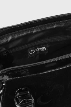 Time Warp Handbag -Gothic Wear Store TIME WARP HANDBAG FLAT 2