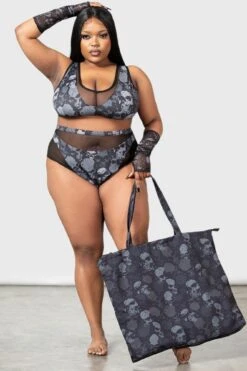 Tomb Lagoon Bikini [PLUS] -Gothic Wear Store TOMB LAGOON BIKINI PLUS W D