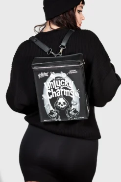 Unlucky Backpack -Gothic Wear Store UNLUCKY CHARMS BACKPACK W D